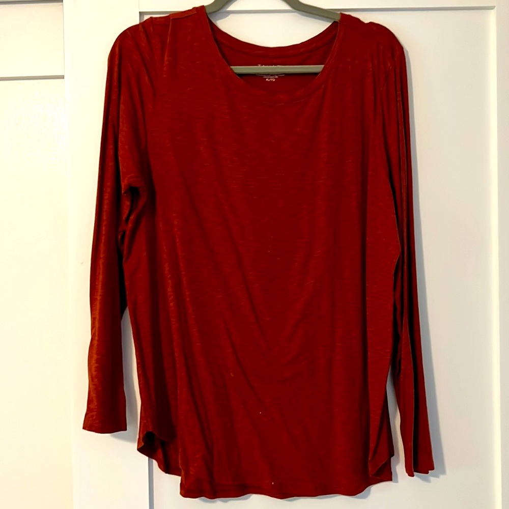 Brick red tunic